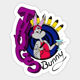 Thugs Bunny bullseye Sticker